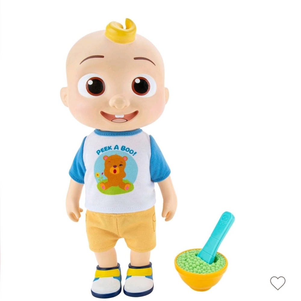 CoComelon Official Deluxe Interactive JJ Doll with Sounds